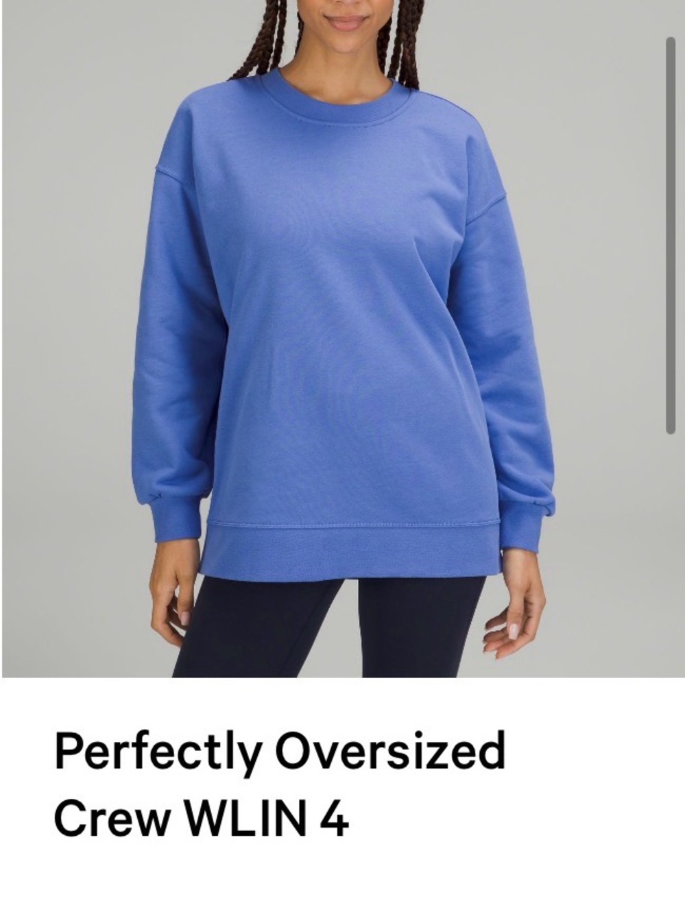 Lululemon Oversized Crewneck